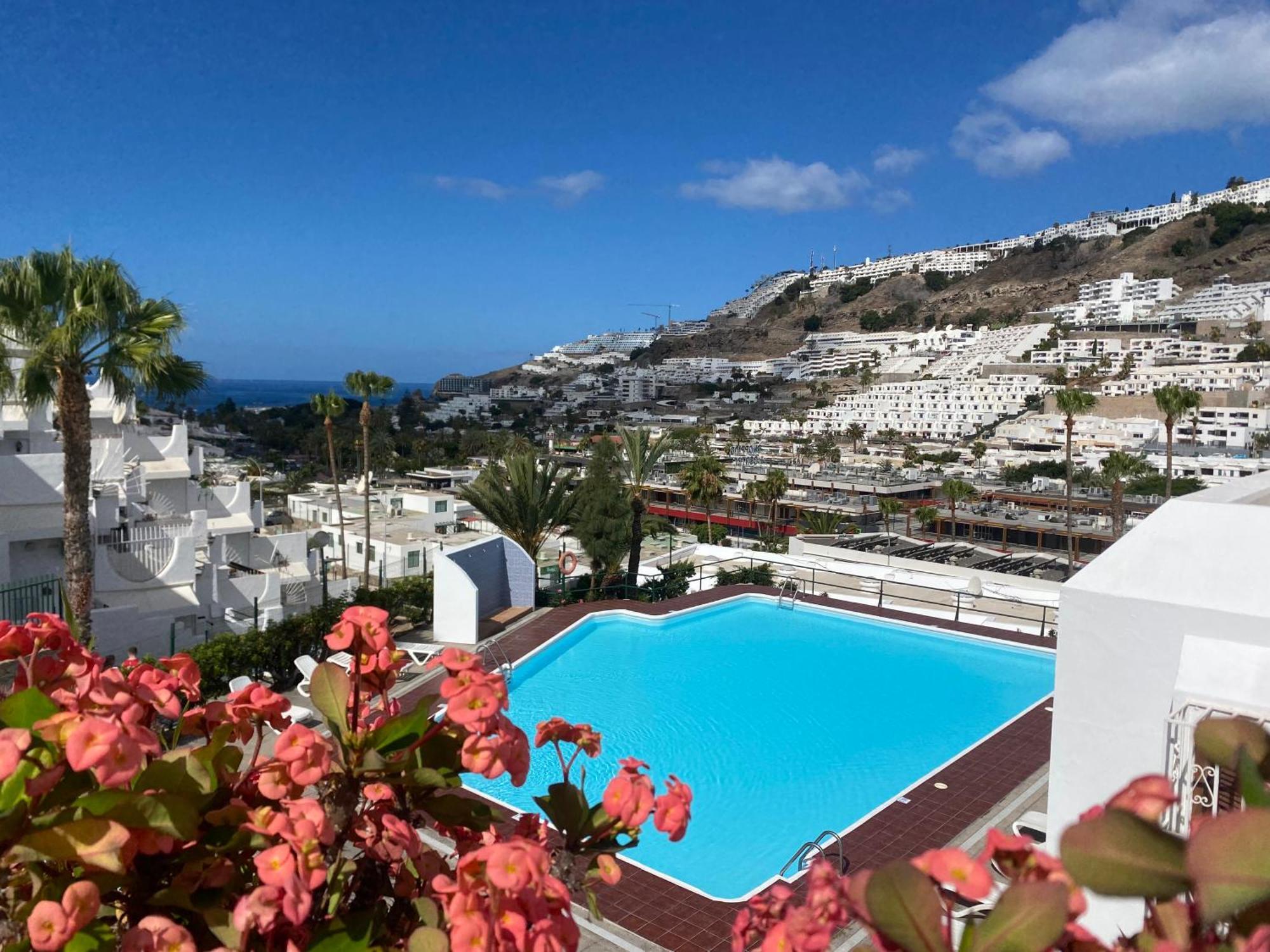 Stylish And Comfortable Duplex Apartment Near Swimming Pool Mogán Exteriér fotografie